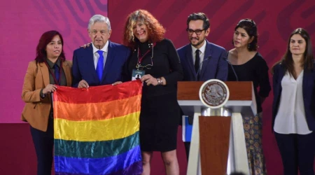 Gobierno de Lu00f3pez Obrador celebra el u201corgullo gayu201d en Mu00e9xico