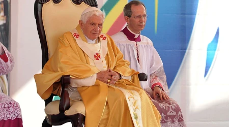 Benedicto XVI seru00e1 sepultado en la tumba original de San Juan Pablo II