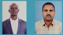 Chuol Tongyik y Amare Kindeya, miembros de CRS asesinados el 9 de abril de 2023. Cru00e9dito: CRS