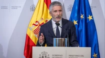 El ministro del Interior de Espau00f1a, Fernando Grande-Marlaska. Cru00e9dito: Ministerio del Interior