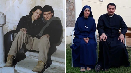 Se iban a casar, Dios los llamu00f3 y ahora u00e9l es sacerdote y ella religiosa