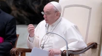 Papa Francisco. Cru00e9dito: Daniel Ibu00e1u00f1ez / ACI Prensa