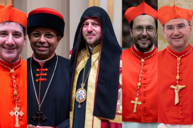 Cardenales electores más jóvenes