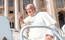El Papa Francisco durante una de las audiencias generales.